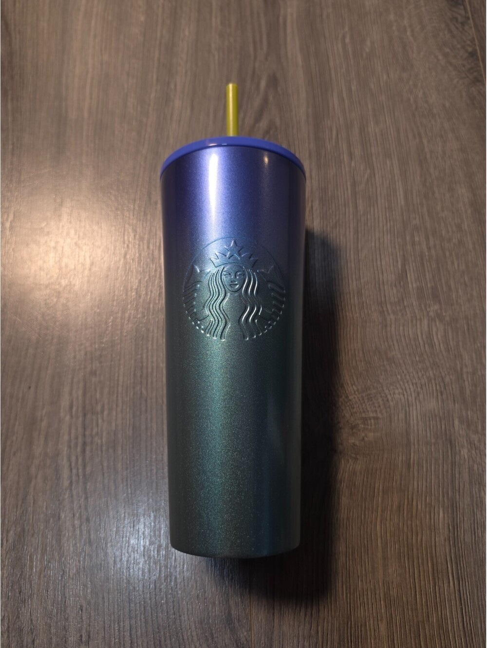 Starbucks 24oz Stainless Steel Tumbler Ombré Hawaii Collection Tropical Lid